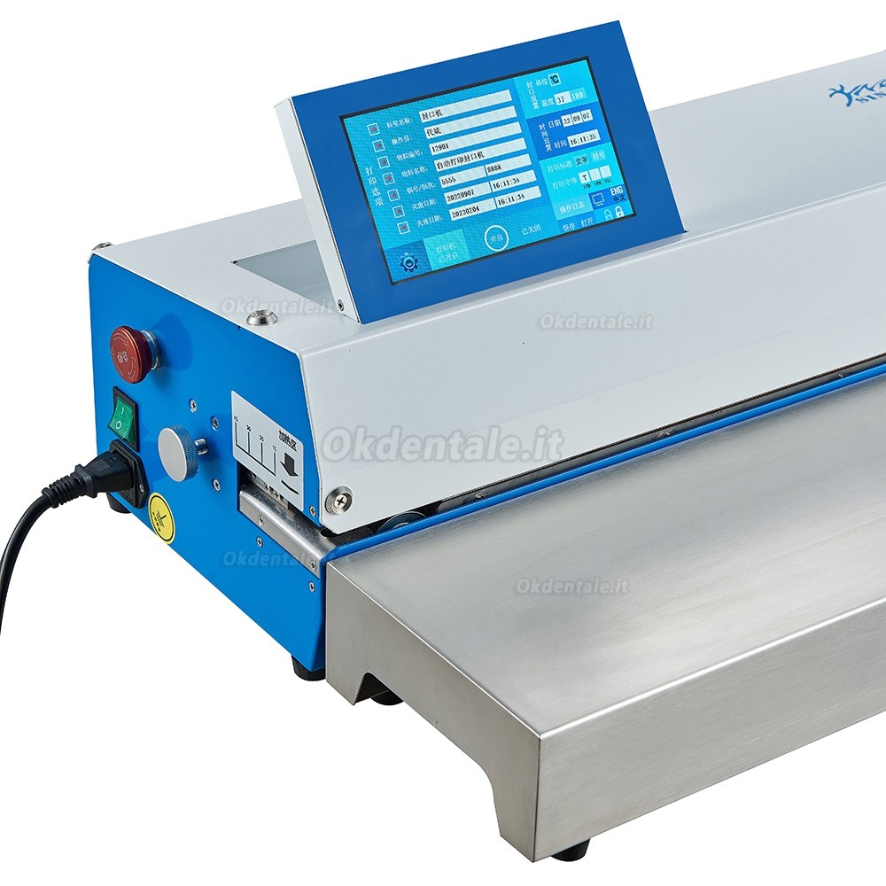 Termosigillatrice sterilizzazione automatica odontoiatrica Sinole AS-1 con taglio